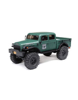 SCX24 40's 4 Door Dodge Power Wagon, Green: 1/24 4WD-RTR - AXI00007T2