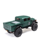 SCX24 40's 4 Door Dodge Power Wagon, Green: 1/24 4WD-RTR - AXI00007T2