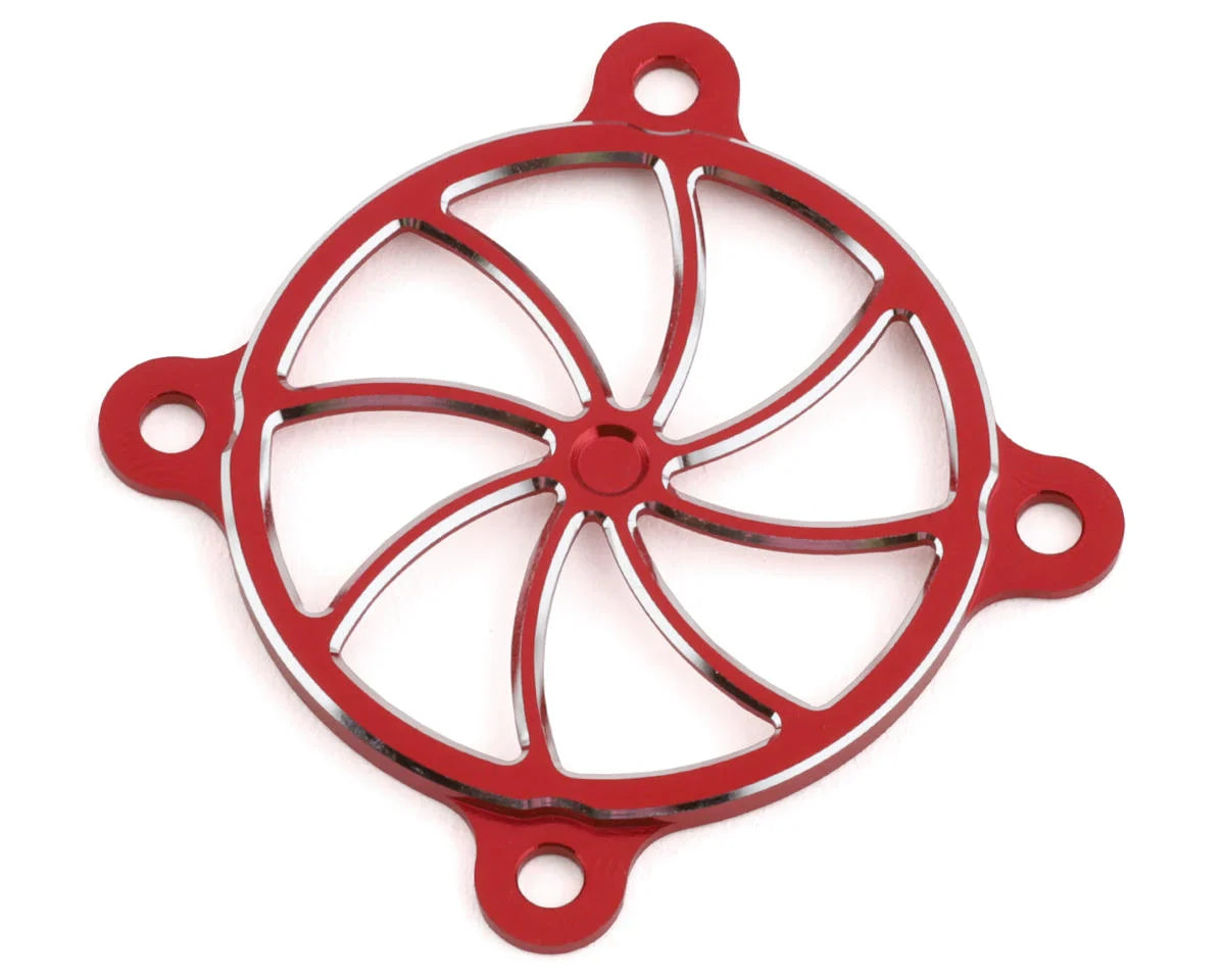 Team Brood Aluminum 35mm Fan Cover (Red) - BRO-TBR-35MMBFCR