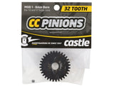 Castle Creations Mod 1 Pinion Gear w/8mm Bore (32T) - CSE010-0065-32