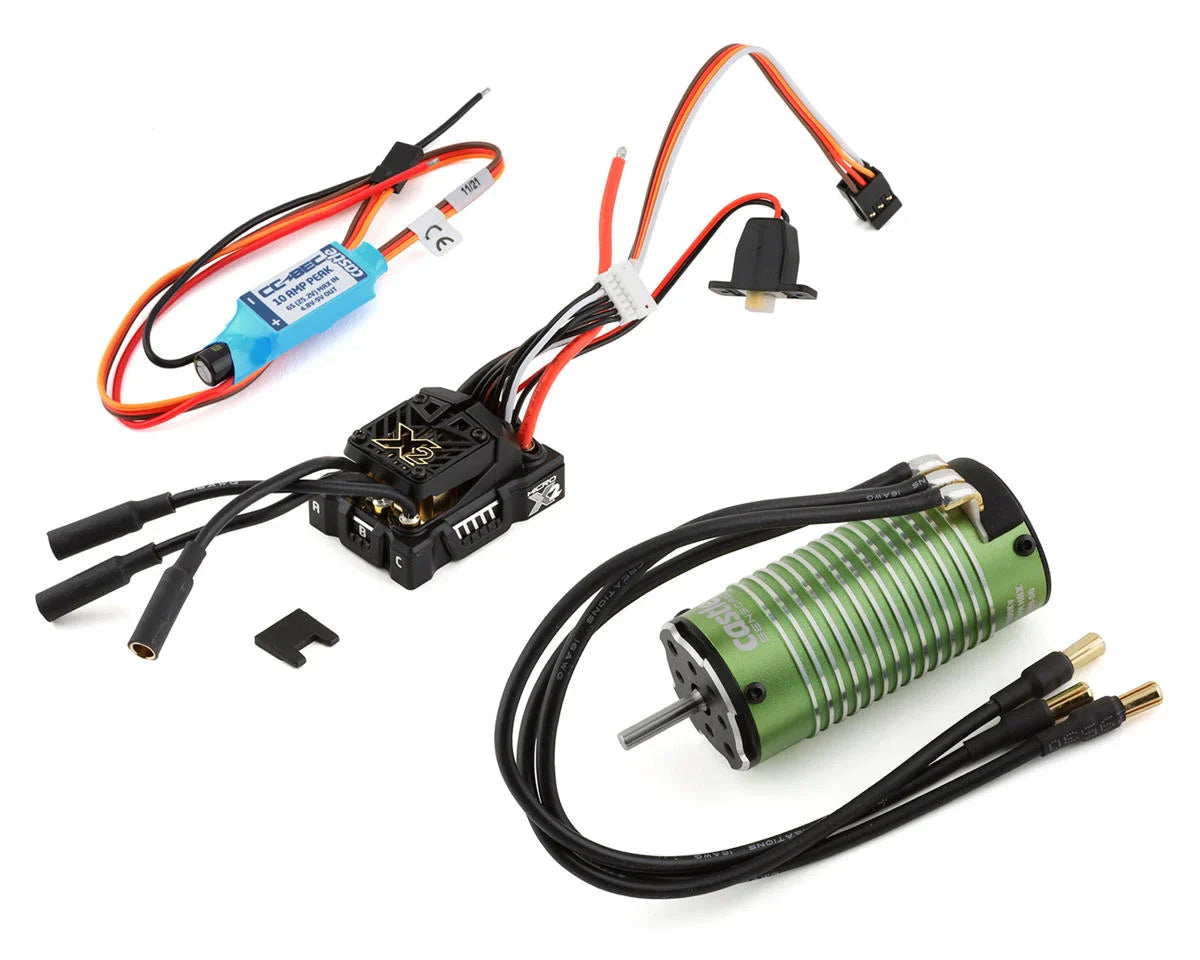 Castle Creations Mamba Micro X2 Waterproof 1/14th Scale Sensored Brushless Combo (8450Kv) - CSE010-0171-07