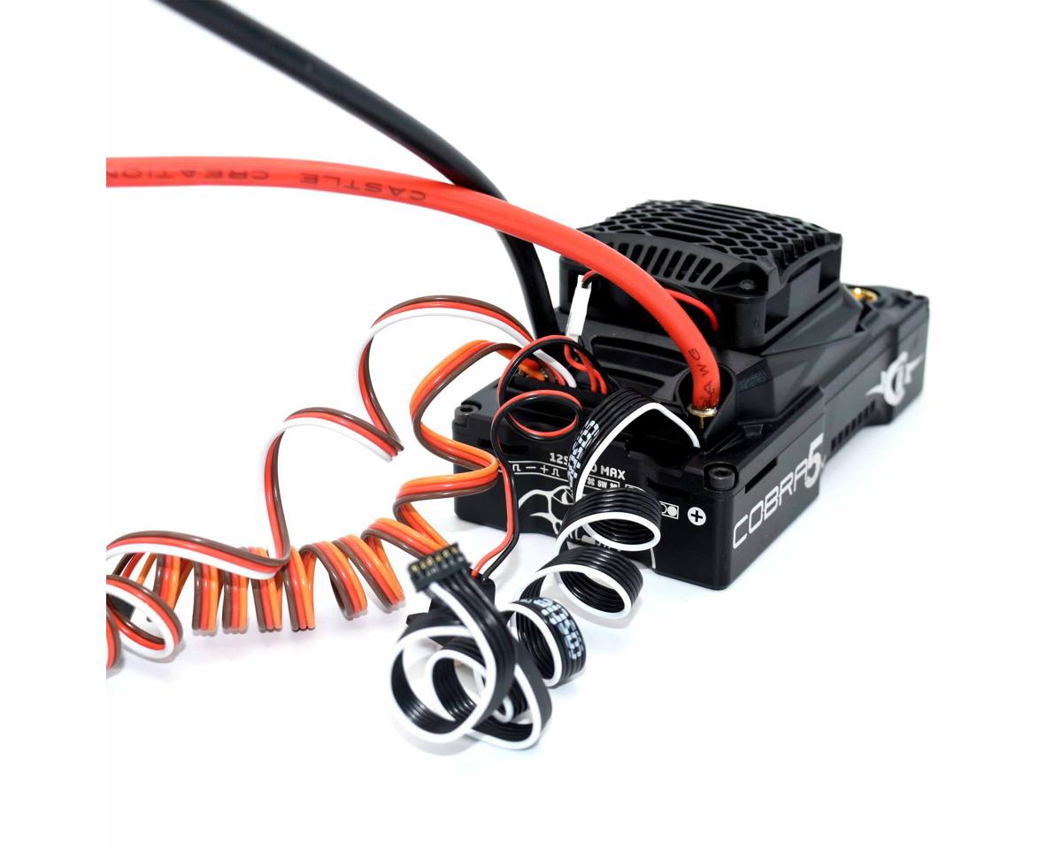 Castle Creations - Cobra 5 HV 12S 1/5 Sensored Brushless ESC