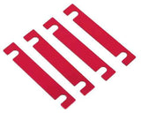 MST Suspension mount spacer 0.5mm (4) (red) - MXS-820063R