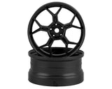 DS Racing Feathery Split Spoke Drift Rim (Chrome) (2) (6mm Offset) - DSC-DF-005