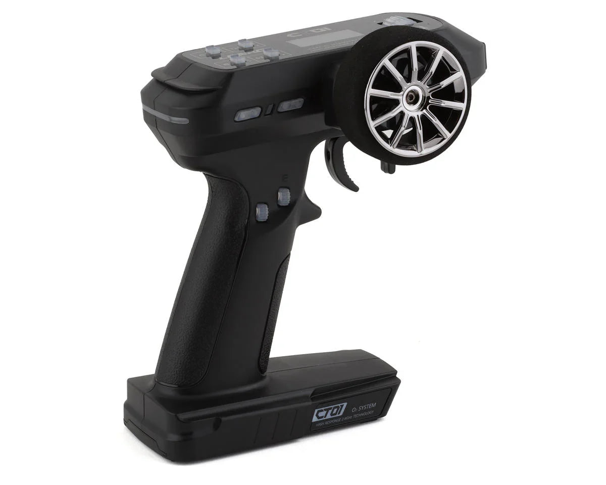 Hobby Porter CT01 8-Channel 2.4Ghz Telemetry Radio (Black) w/CR1800 Receiver & Battery - HP029.L0701