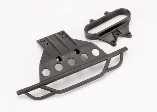 Traxxas Bumper Front /Mount Black - TRA5835