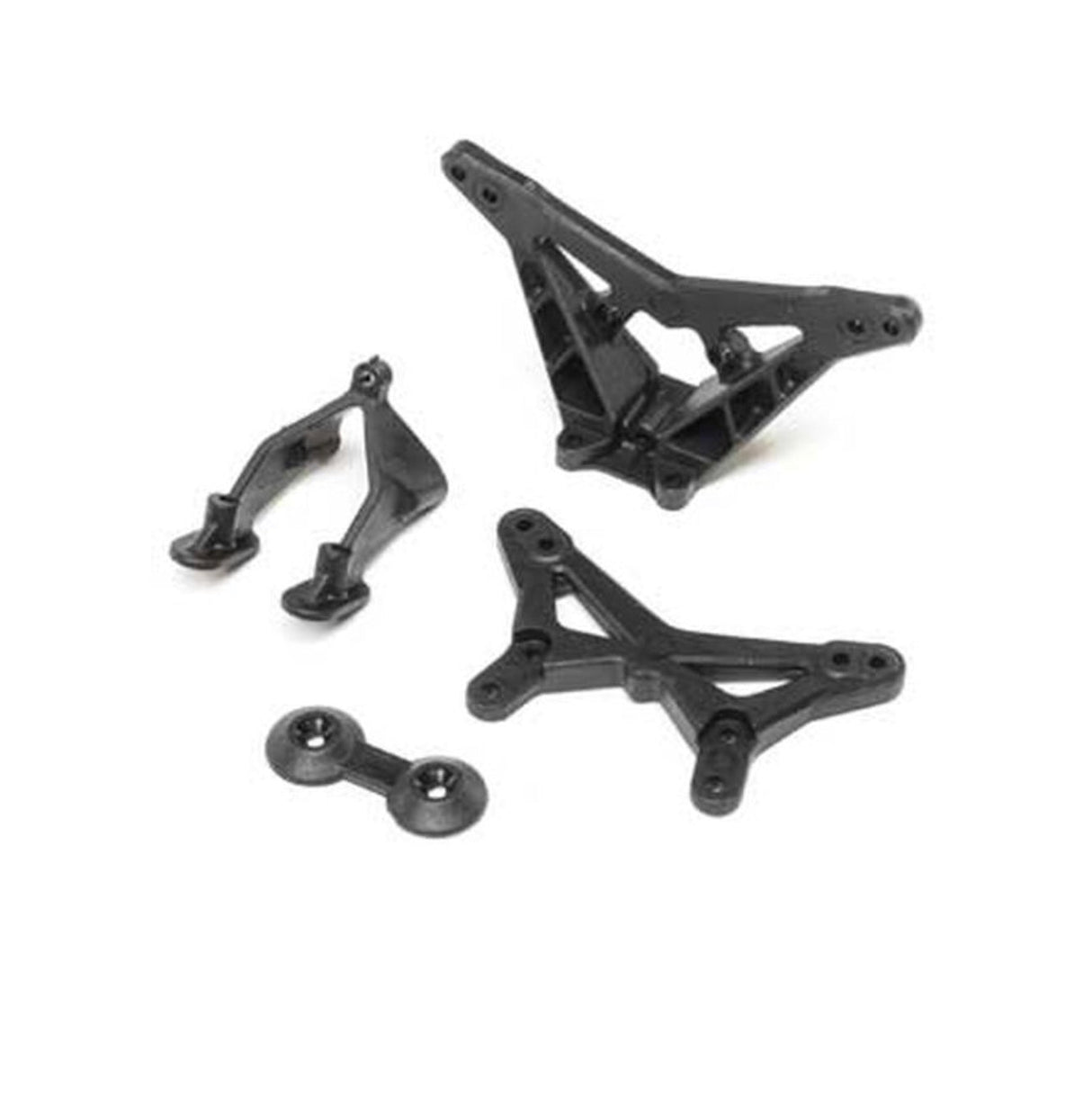FR/RR Shock Tower Wing Stay: Mini-T 2.0, Mini-B