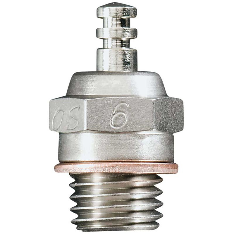 O.S. #6 A3 Glow Plug Hot Air