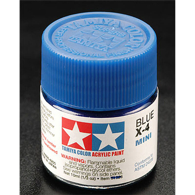 tamiya Acrylic Mini X4, Blue