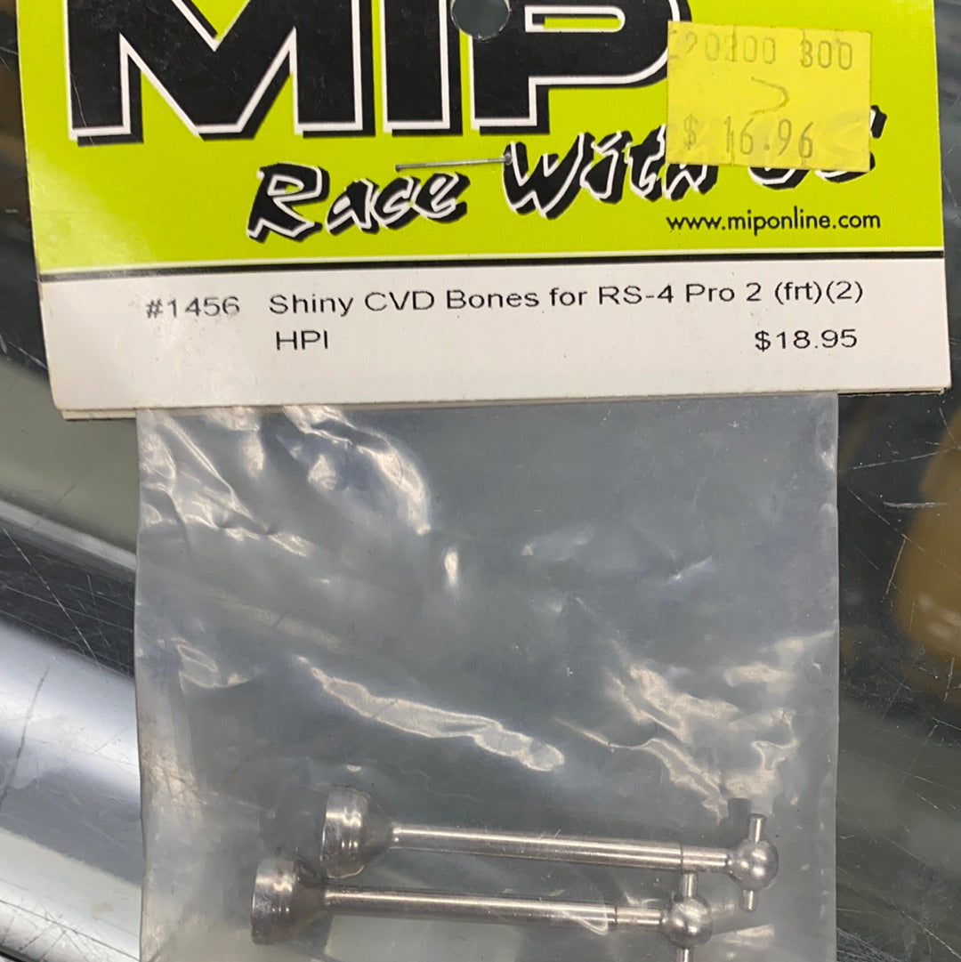 MIP 1456 SHINY CVD BONES for RS-4 PRO 2 (frt) (2) HPI