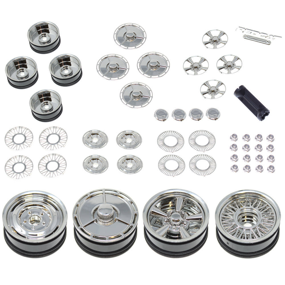Redcat MOD WHEELS CHROME