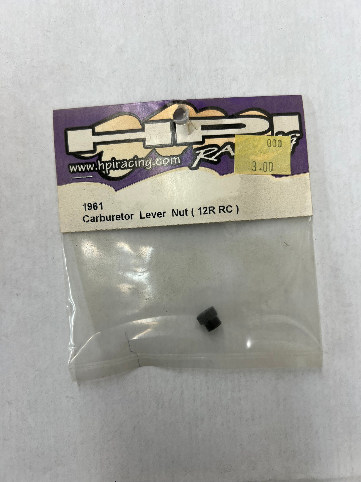 HPI RACING # 1961 CARBURETOR LEVER NUT (12R RC)