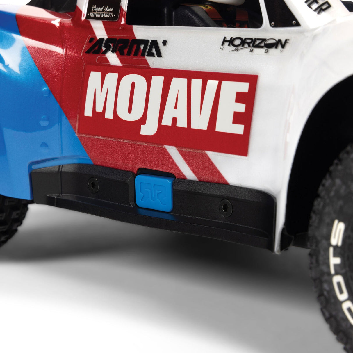 1/16 MOJAVE GROM 223S DSC 4X4 RTR Brushless Desert Truck, White (Battery & Charger Included)