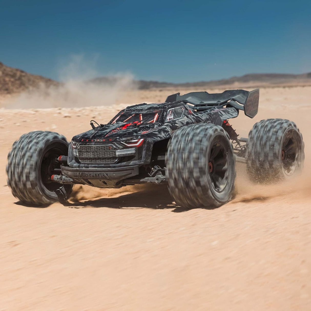 1/5 KRATON 8S EXB AVC 4X4 RTR Brushless Speed Truck, Black
