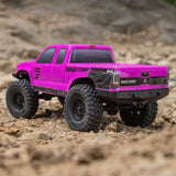 1/24 SCX24 Base Camp 4X4 RTR Brushed Rock Crawler (Battery & Charger Included), Pink