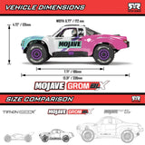 1/16 MOJAVE GROM 223S DSC 4X4 RTR Brushless Desert Truck, White (Battery & Charger Included)