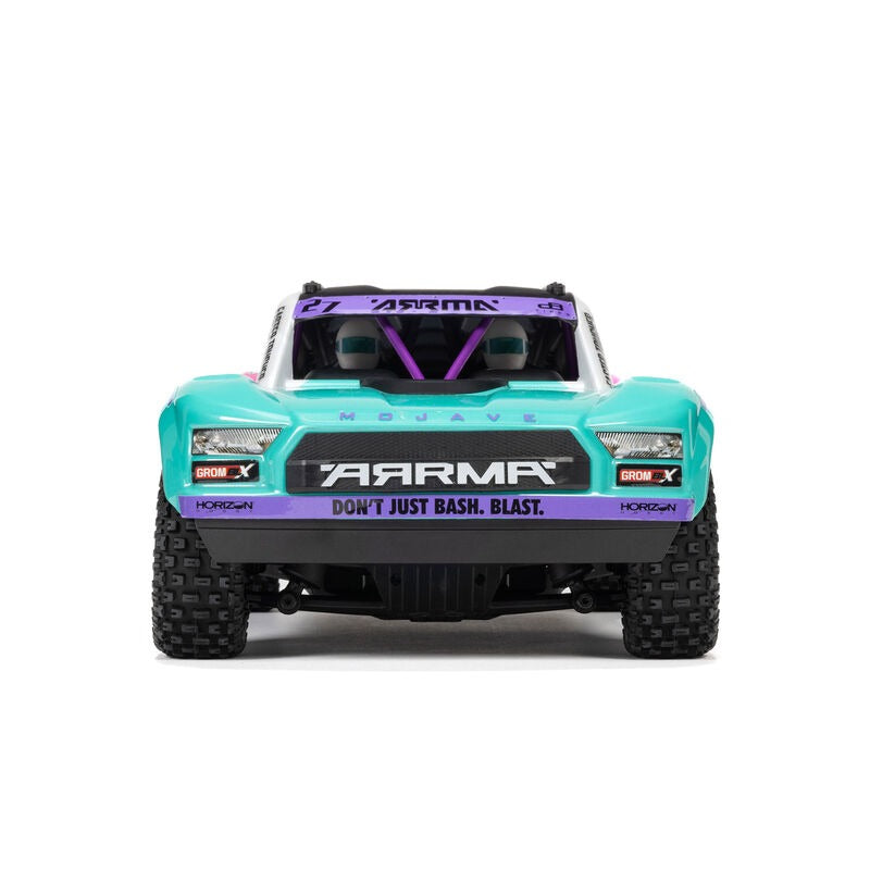 1/16 MOJAVE GROM 223S DSC 4X4 RTR Brushless Desert Truck, Teal (Battery & Charger Included)