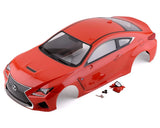 Killerbody Lexus RC F Pre-Painted 1/10 Touring Car Body (Orange) - KLR-48649