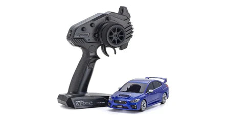 Kyosho - Mini-Z AWD MA-20 ReadySet Subaru Impreza WRX STI, Blue - KYO32630BL