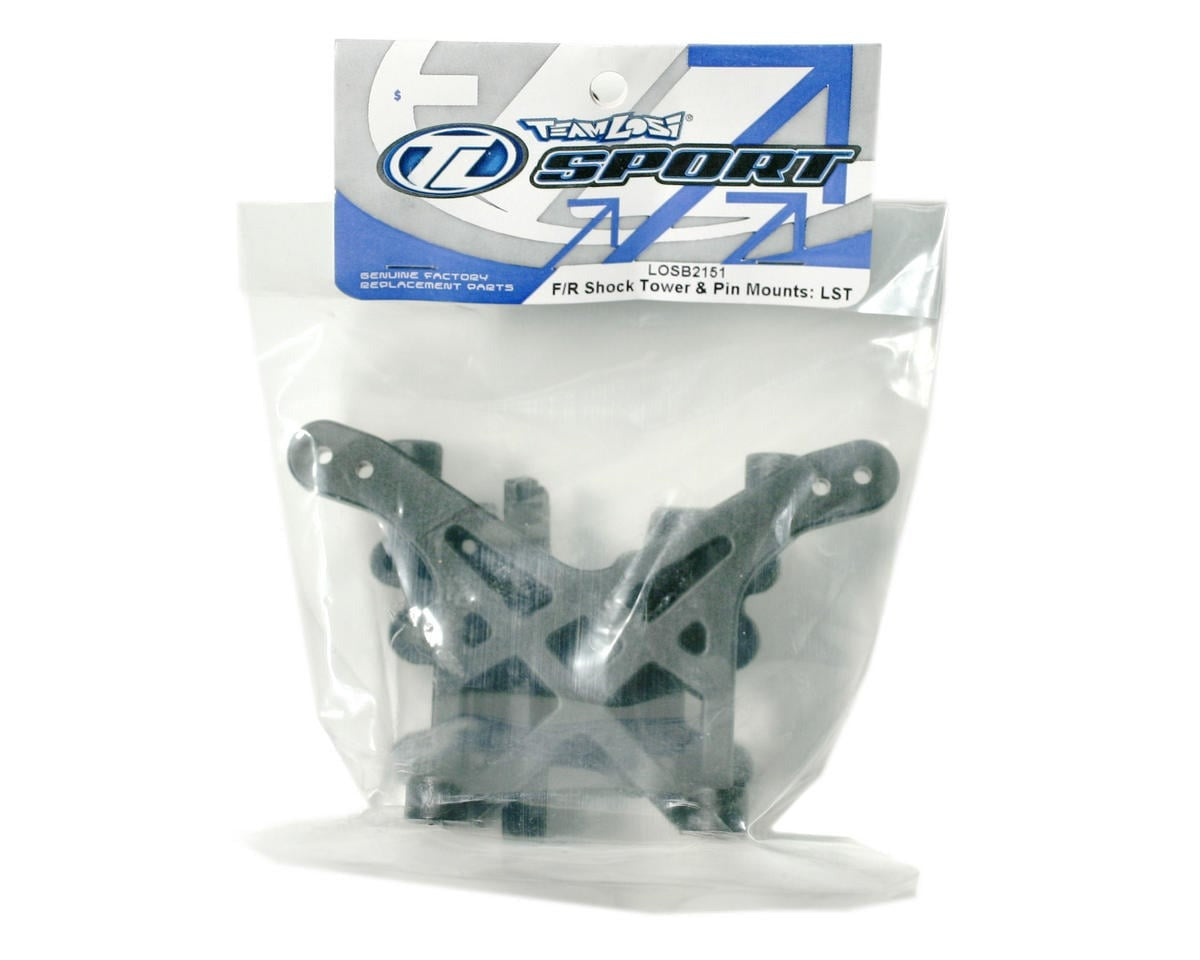 #LOSB2151 F/R Shock Tower & Pin Mounts: LST