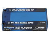 LRP 2S 135C LCG Graphene-4 HV LiPo Battery (7.6V/4100mAh) w/5mm Connectors (ROAR/EFRA Approved) - LRP431275