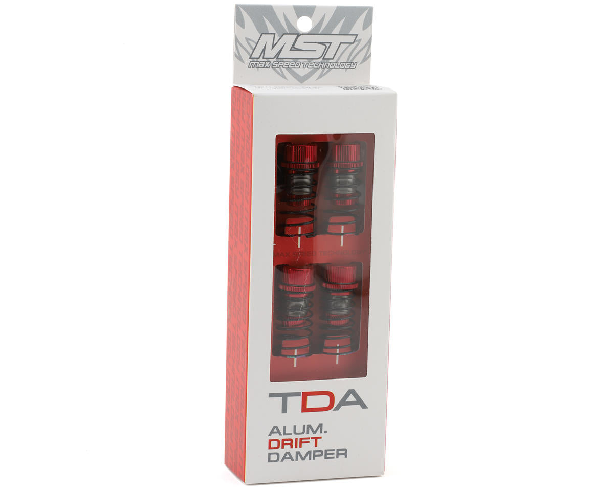 MST TDA Aluminum Drift Shocks (Red) (4) - MXS-820150R