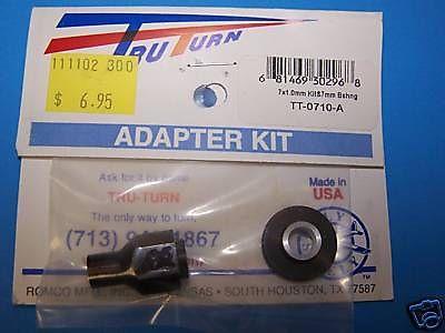 TRU-TURN 7X1.0mm KIT & 7mm Bshng ADAPTOR KIT #TT-0710-A