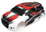 Body, LaTrax® 1/18 Rally, red (painted)/ decals