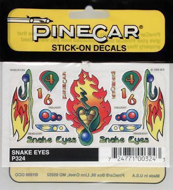 P324 Snake Eyes Stick-On Decal