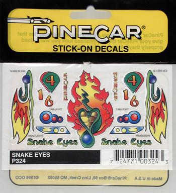 P324 Snake Eyes Stick-On Decal