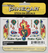 P324 Snake Eyes Stick-On Decal