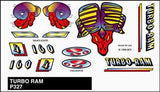 P327 Turbo Ram Stick-On Decal