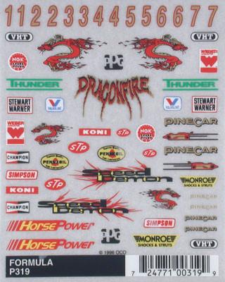P319 Formula Decal