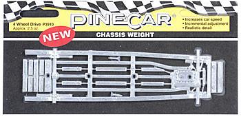 P3910 4-Wheel Drive Chassis Weight