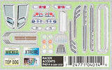 P4014 Racer Accents Dry Transfer