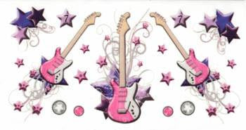 P4023 Rockin Diva Dry Transfer