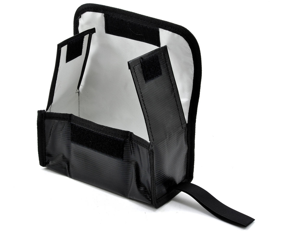 ProTek RC "Flak Jacket" Flame Resistant LiPo Polymer Charging Bag (16x6.5x7cm) - PTK-8120