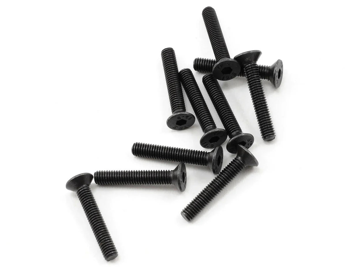 ProTek RC 3x18mm "High Strength" Flat Head Screws (10) - PTK-H-2208