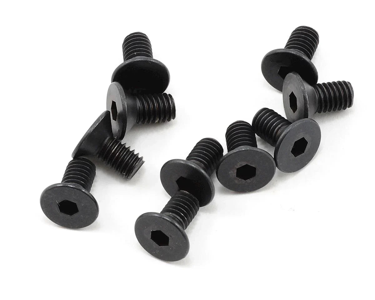 ProTek RC 4x8mm "High Strength" Flat Head Screws (10) - PTK-H-2301