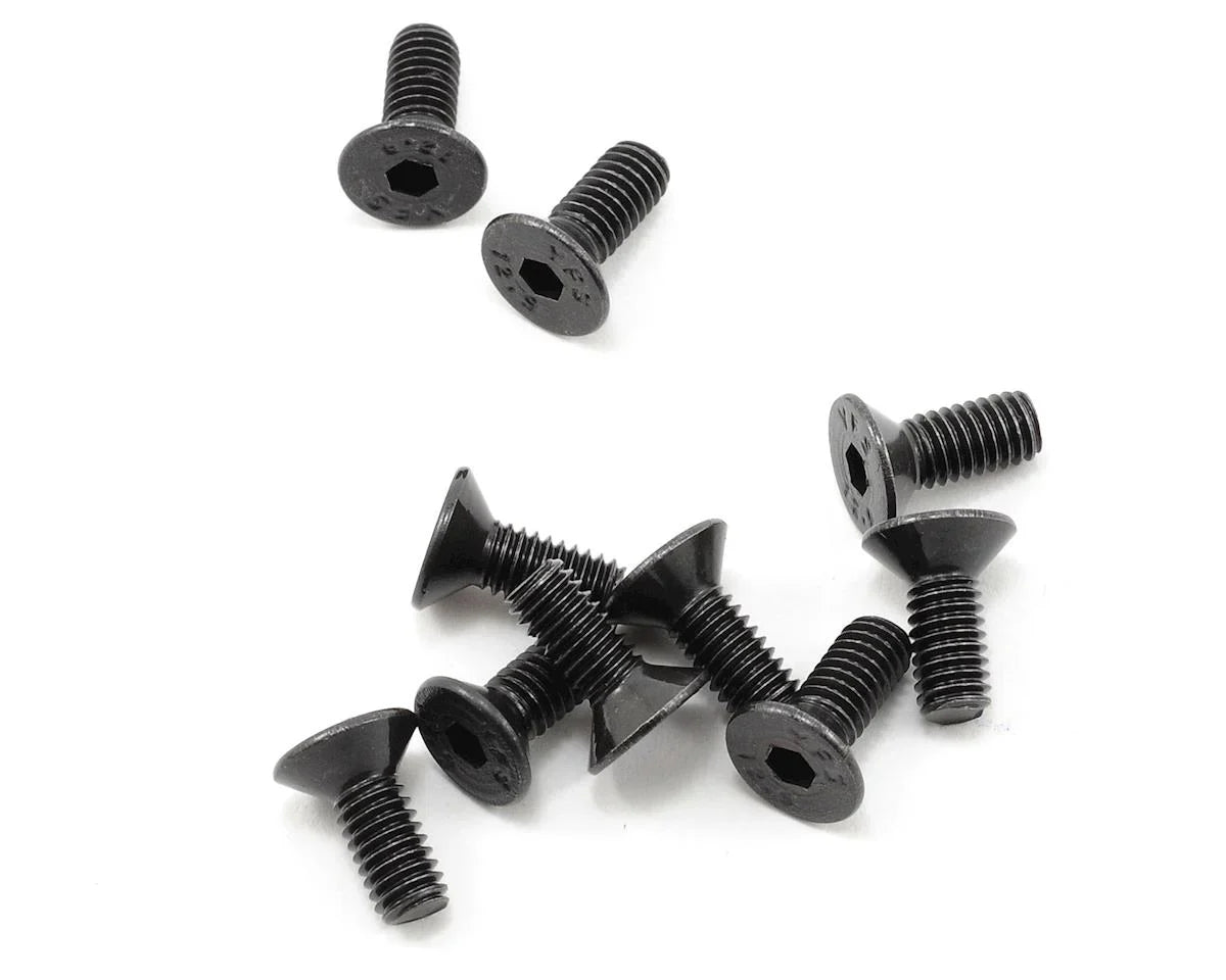 ProTek RC 4x10mm "High Strength" Flat Head Screws (10) - PTK-H-2302