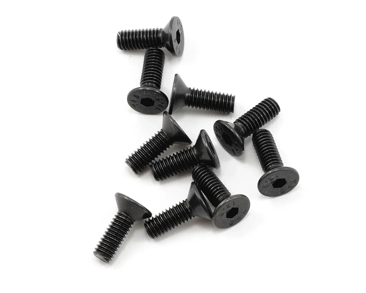 ProTek RC 4x12mm "High Strength" Flat Head Screws (10) - PTK-H-2303