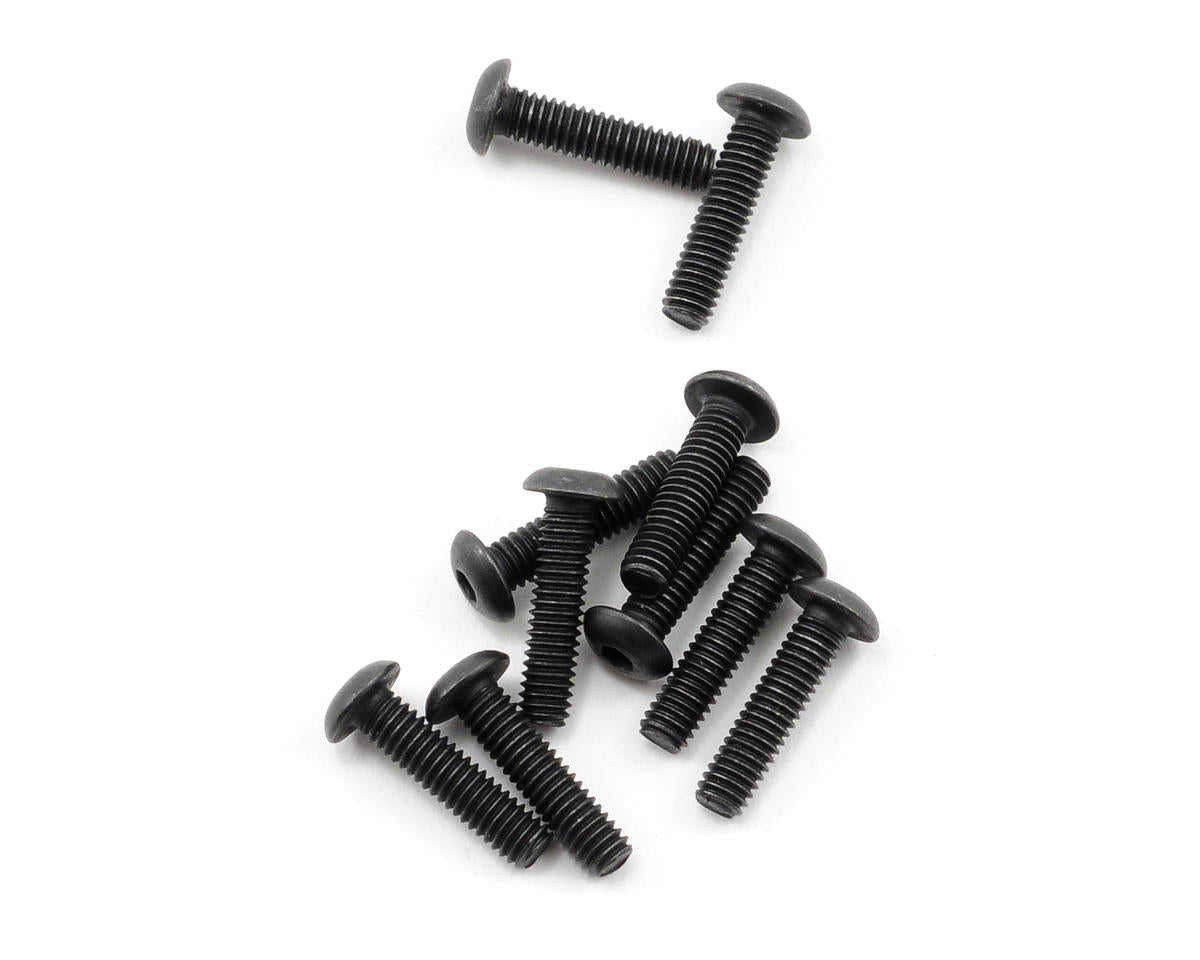 ProTek RC 2.5x10mm "High Strength" Button Head Screws (10) - PTK-H-3104