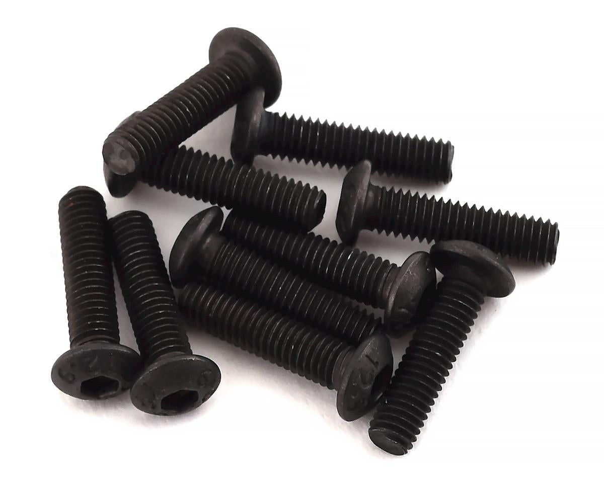 ProTek RC 3x12mm "High Strength" Button Head Screws (10) - PTK-H-3204