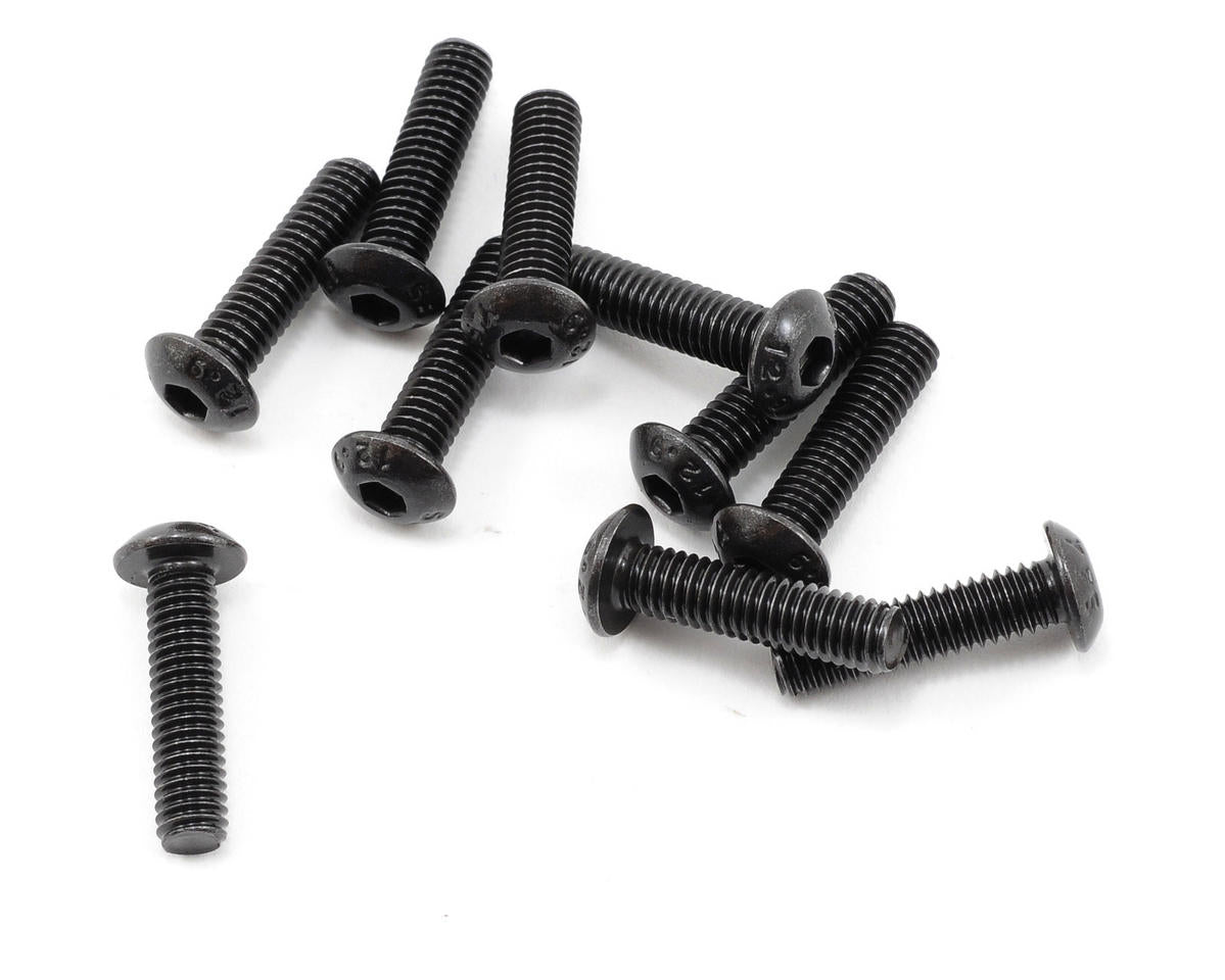 ProTek RC 4x16mm "High Strength" Button Head Screws (10) - PTK-H-3305