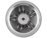 RC Art Evolve 33-R 5-Split Spoke Drift Wheels (Clear Black) (2) (8mm Offset) w/12mm Hex - RCA-ART-4508CBL