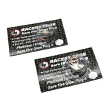 Racers Edge SF42 - Platinum / Iridum Sure Fire #4 Medium-Cold Glow Plugs (2-Pack)