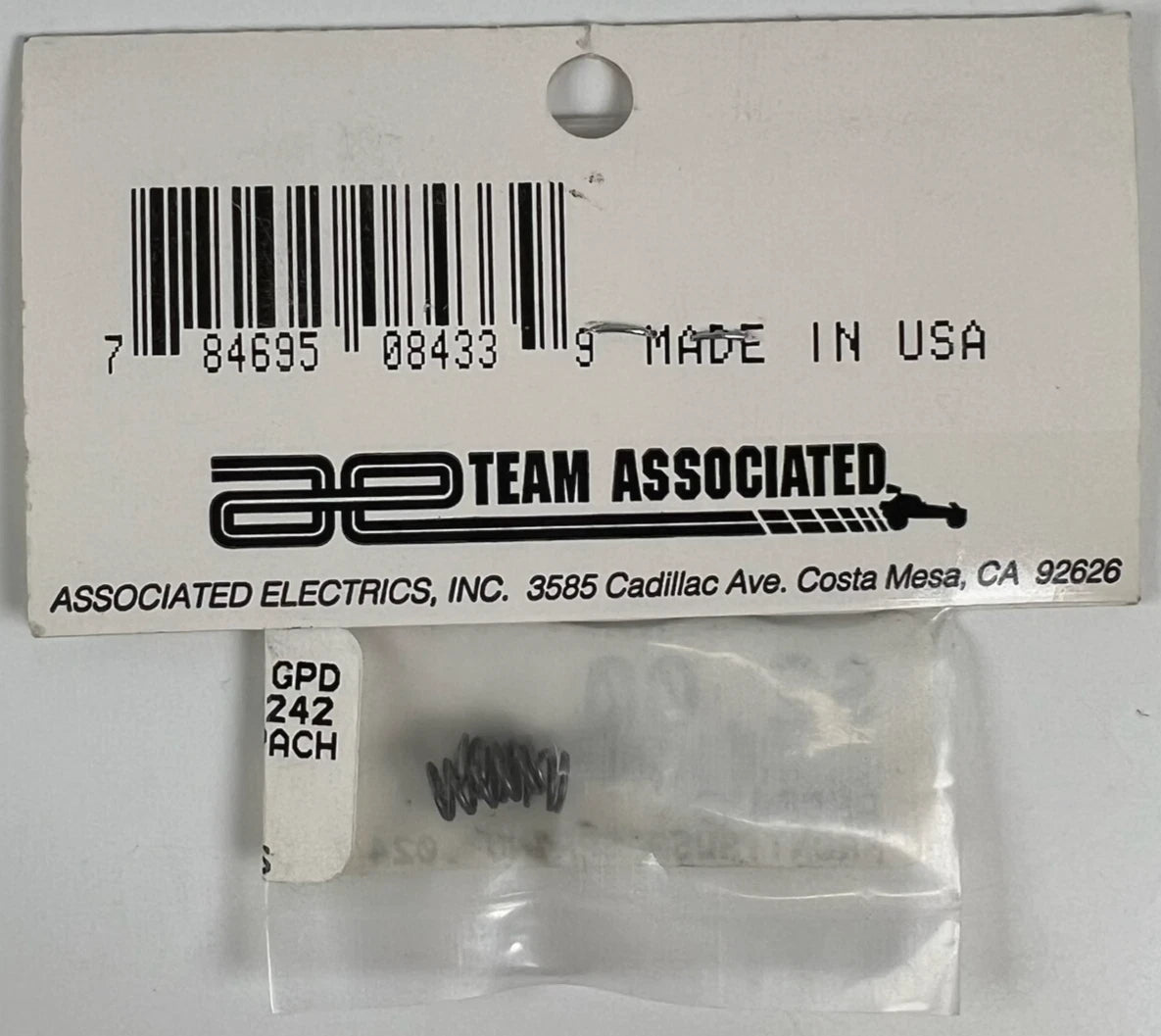 #8433.024 SPRINGS FOR 1/10 DYNAMIC FRONT END KIT
