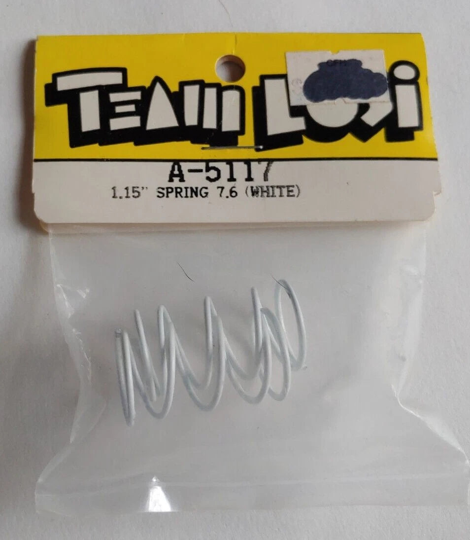LOSA5117 1.15" Spring,7.6 Rate, White