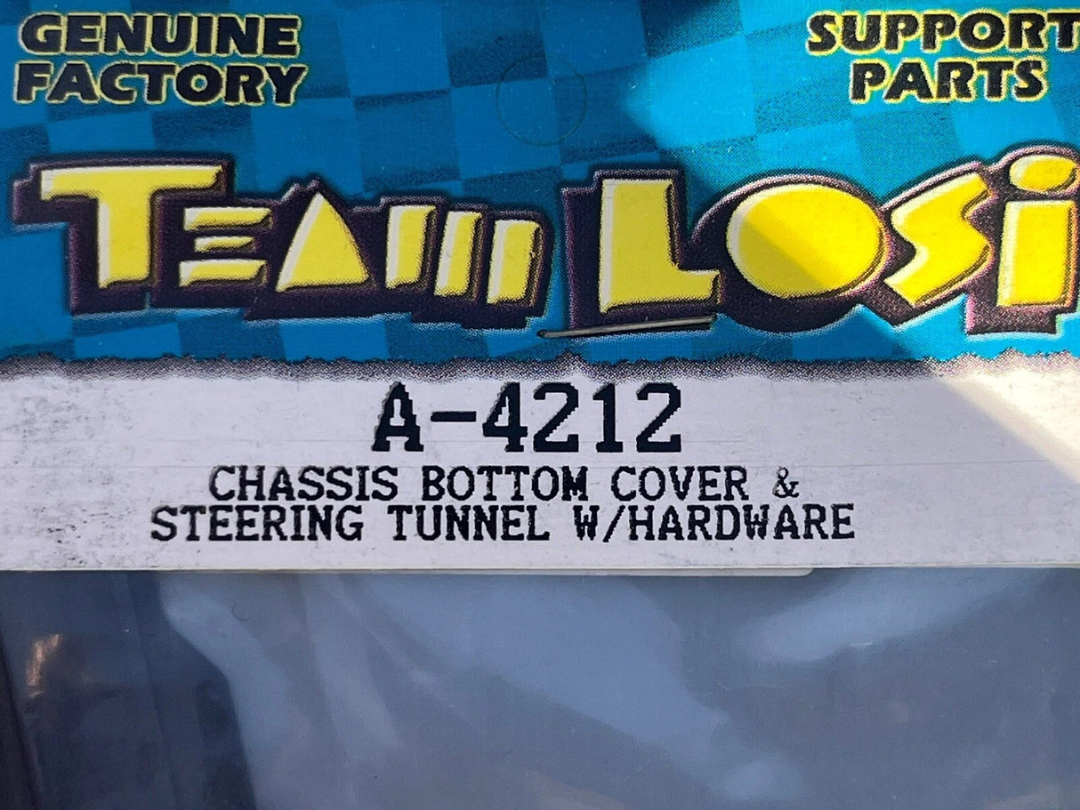 #LOSA4212 Chassis Bottom Cover Set: XXX-S