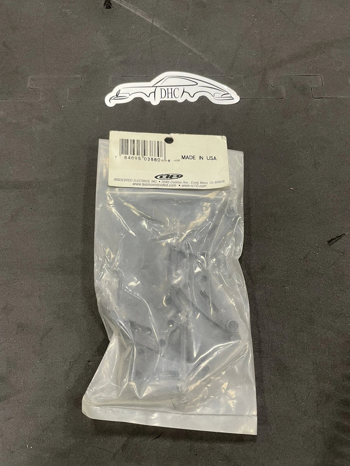 No. 3880 Tc3 F/R Chassis Graphite Braces
